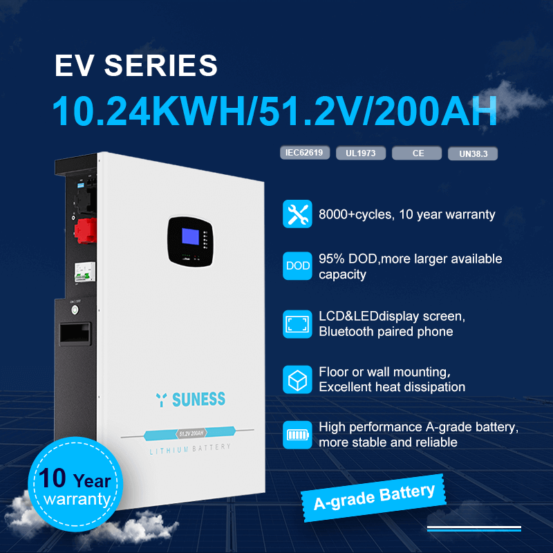 EV-10.24N 48V 200Ah Battery | Suness Kenya